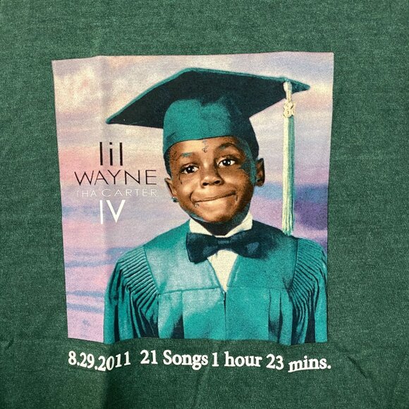 Lil Wayne Tha Carter IV Album T-Shirt Medium - Picture 2 of 5